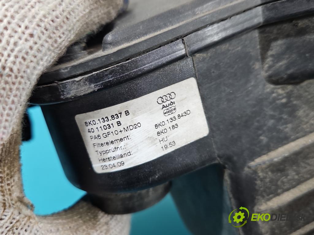 Audi A4 B8 2007-2015 3.0 tdi 239KM automatic 176 kW 2967 cm3 5- obal filtra vzduchu 8K0133837B (Obaly filtrov vzduchu)