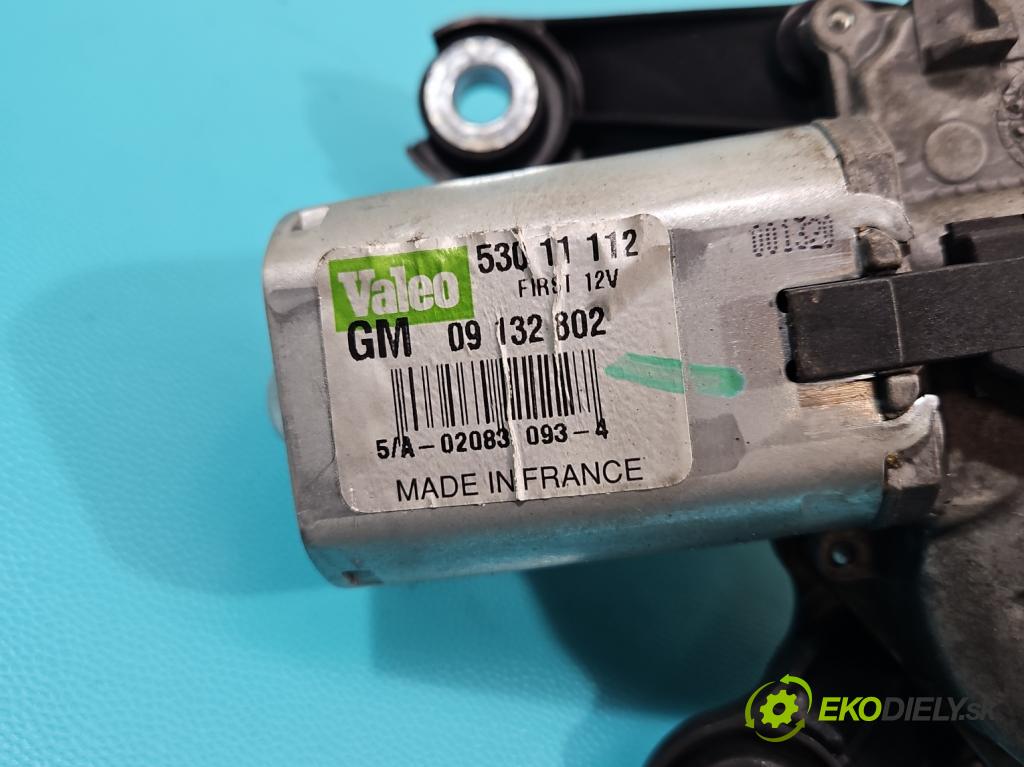 Opel Meriva A 2002-2010 1.7 dti 75 hp manual 55 kW 1686 cm3 5- motor stěrače zadní 09132802