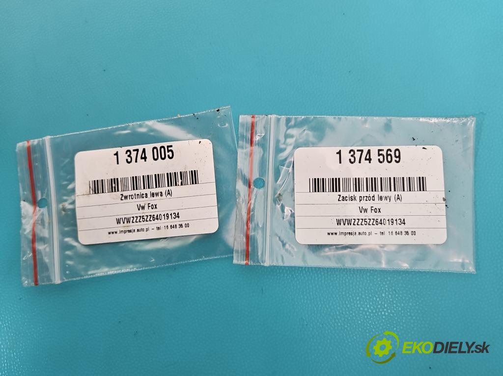 Vw Fox 1.2 6V 54 HP manual 40 kW 1198 cm3 3- náboj ľavé  (Náboje)