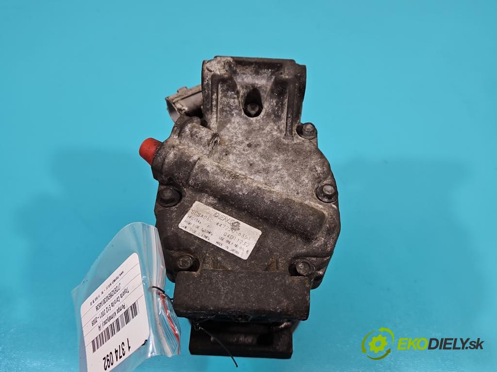 Toyota Corolla E12 2001-2009 2.0 D4D 90 hp manual 66 kW 1995 cm3 5- Kompresor: klíma 447220-6351 (Kompresory)