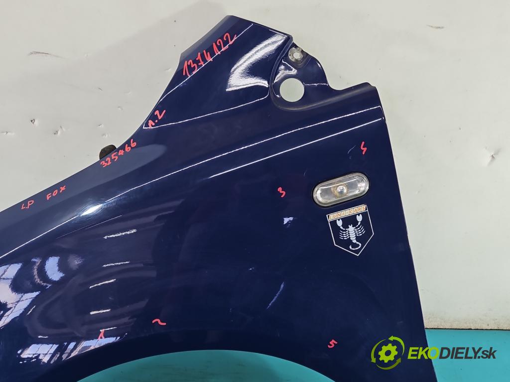 Vw Fox 1.2 6V 54 hp manual 40 kW 1198 cm3 3- blatnik přední levý  (Predné ľavé)