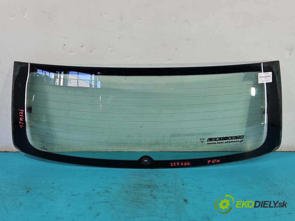 Vw Fox 1.2 6V 54 hp manual 40 kW 1198 cm3 3- sklo zadní  (Okna zadní)