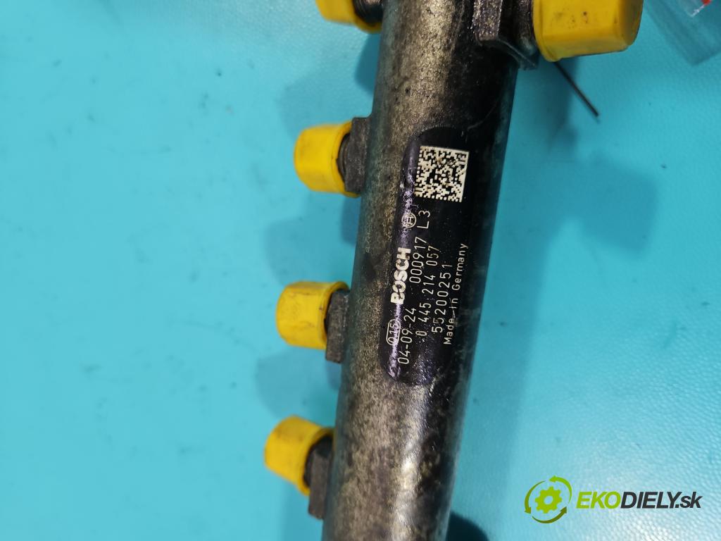 Opel Vectra C 2002-2008 1.9 cdti 150 HP manual 110 kW 1910 cm3 5- lišta vstrekovacia 0445214057 (Vstrekovacie lišty)