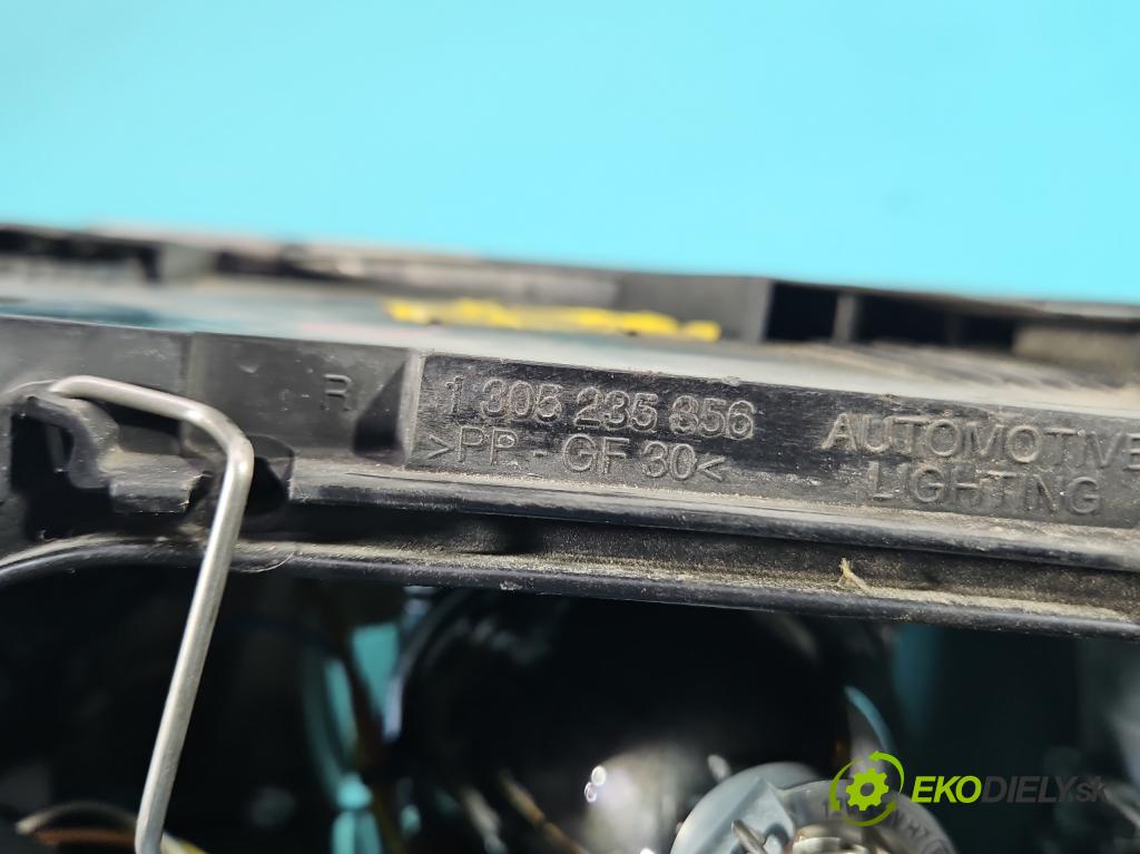 Volvo V50 1.6 16v 101 HP manual 74 kW 1596 cm3 5- Reflektor: pravý 30698886 (Pravé)