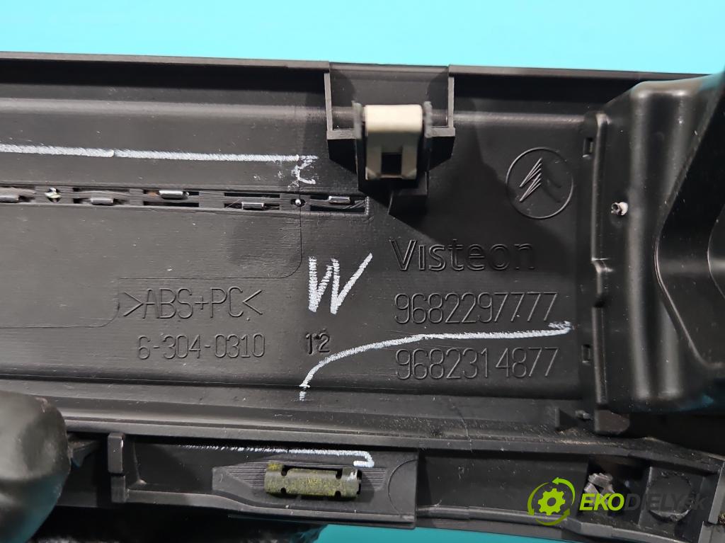 Citroen C5 II 2008-2017 2.0 hdi 163 HP manual 120 kW 1997 cm3 5- Mřížka: kúrenia stredová 9682297777 (Mriežky kúrenia (fukáre))