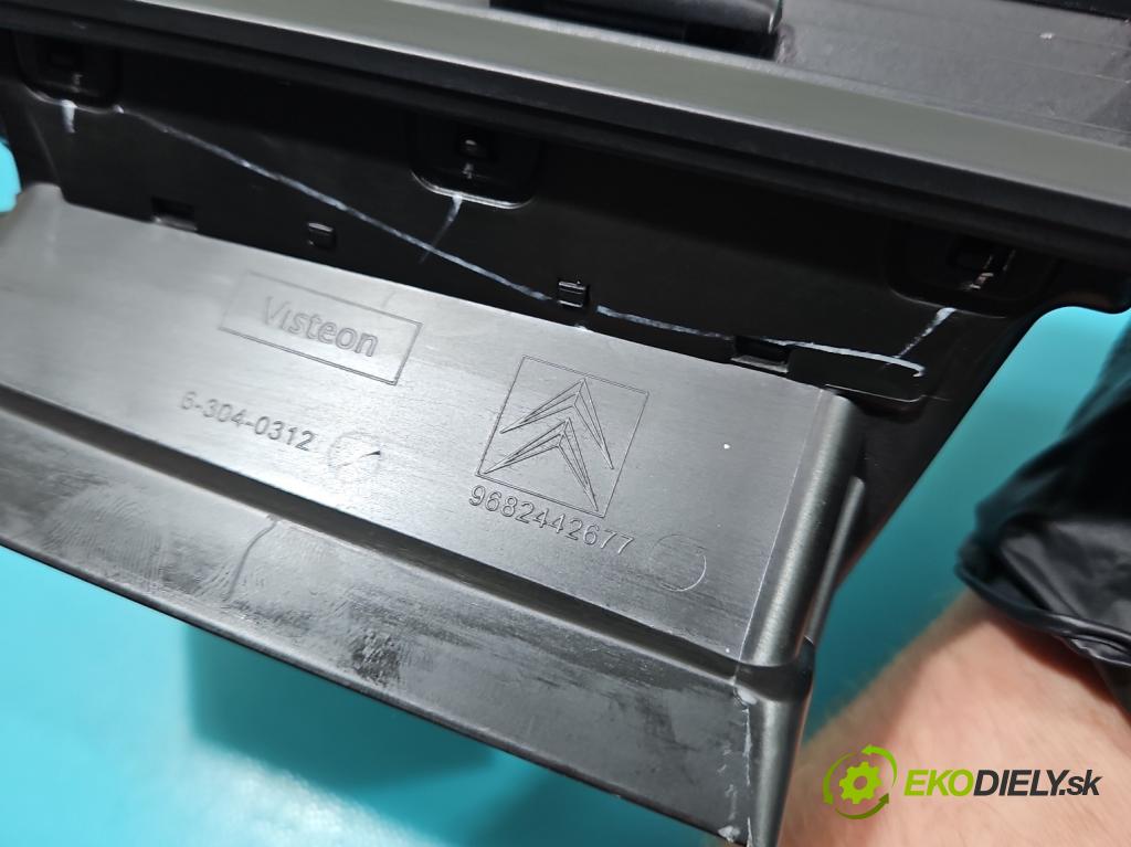 Citroen C5 II 2008-2017 2.0 hdi 163 HP manual 120 kW 1997 cm3 5- Mřížka: kúrenia stredová 9682297777 (Mriežky kúrenia (fukáre))