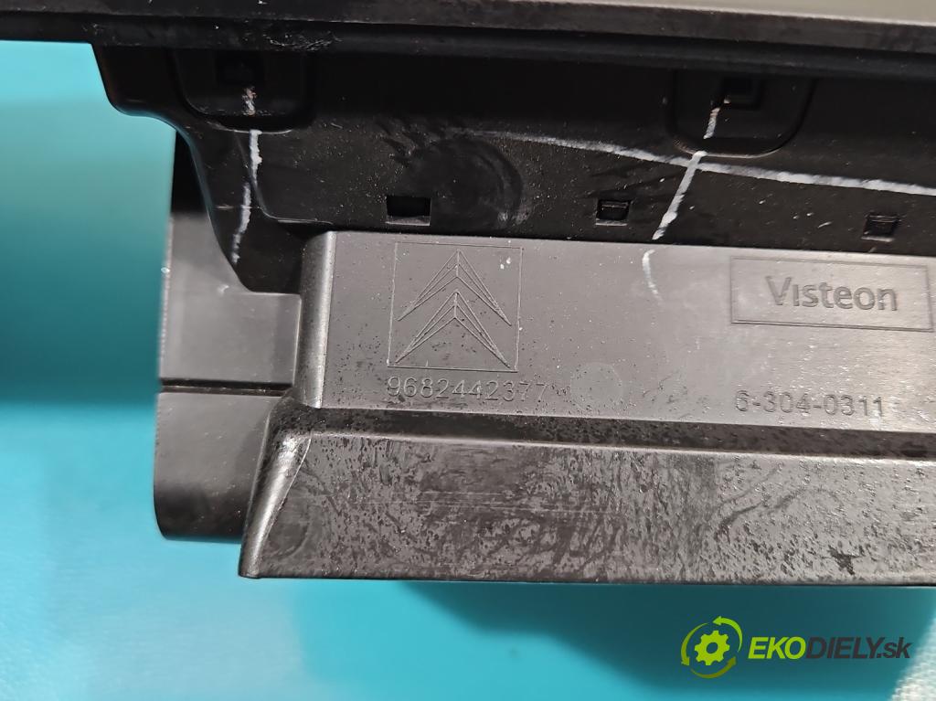 Citroen C5 II 2008-2017 2.0 hdi 163 HP manual 120 kW 1997 cm3 5- Mřížka: kúrenia stredová 9682297777 (Mriežky kúrenia (fukáre))