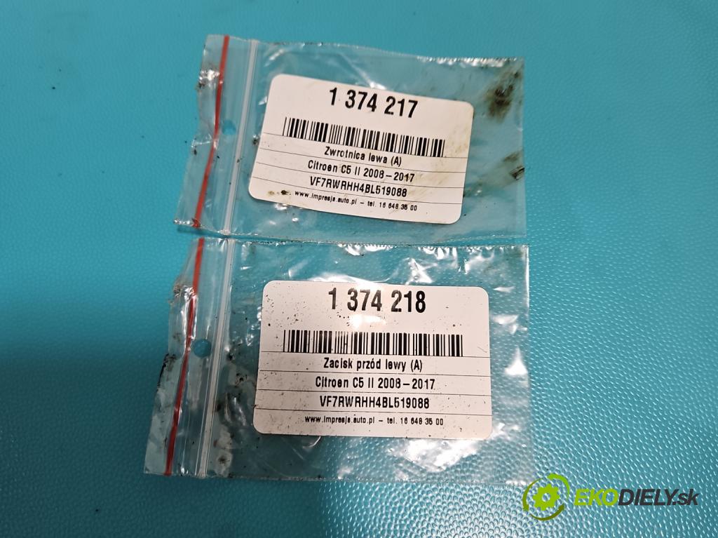 Citroen C5 II 2008-2017 2.0 hdi 163 HP manual 120 kW 1997 cm3 5- náboj ľavé  (Náboje)