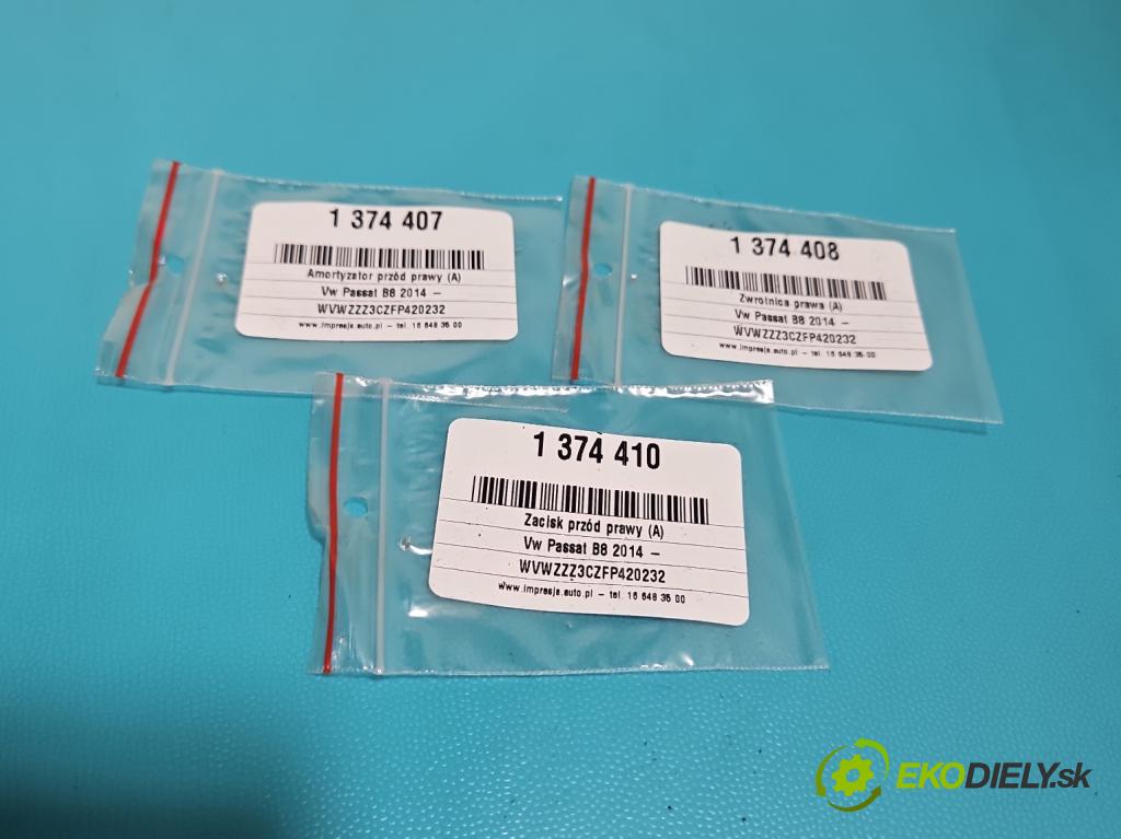 Vw Passat B8 2014 - 2.0 tdi 150 HP automatic 110 kW 1968 cm3 5- náboj pravé 5Q0407258A (Náboje)