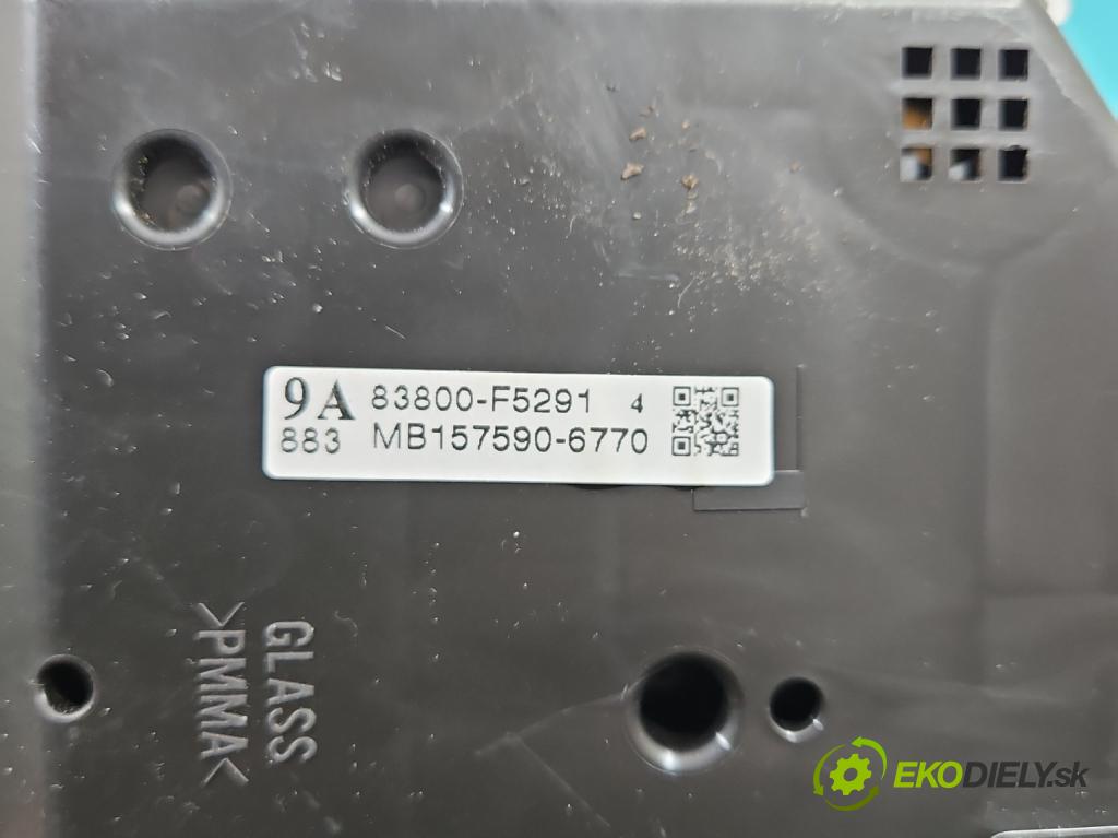 Toyota Yaris III 2011-2020 1.5 VVTi 111KM manual 82 kW 1496 cm3 5- prístrojovka/ budíky 83800-F5291 (Prístrojové dosky, displeje)
