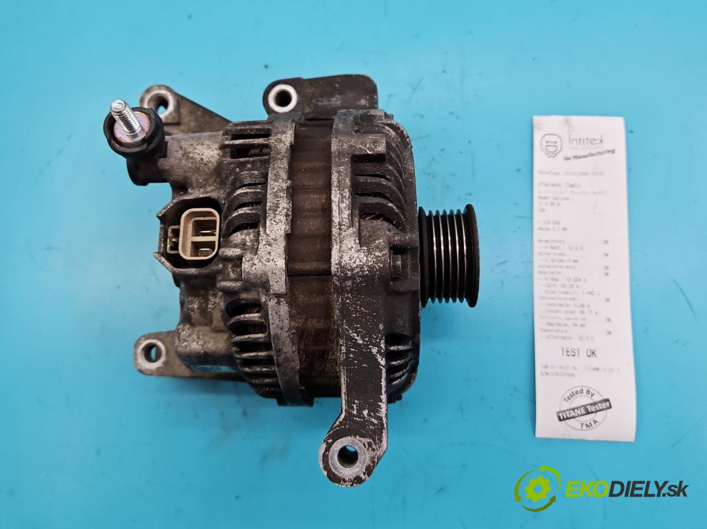 Mazda 3 I BK 2003-2009 2.0 16V 150 HP manual 110 kW 1999 cm3 4- Alternator A3TG1391A (Alternátory)