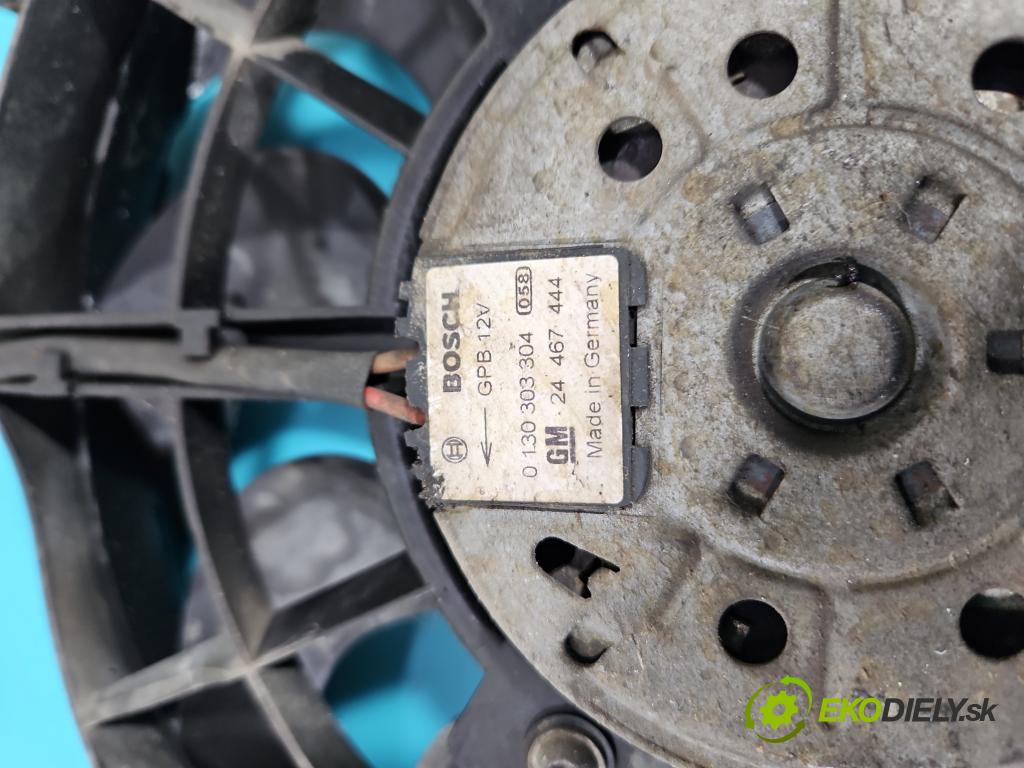 Opel Astra III 2004-2014 1.7 CDTI 110 HP manual 81 kW 1686 cm3 5- Ventilátor chladiča 0130303304