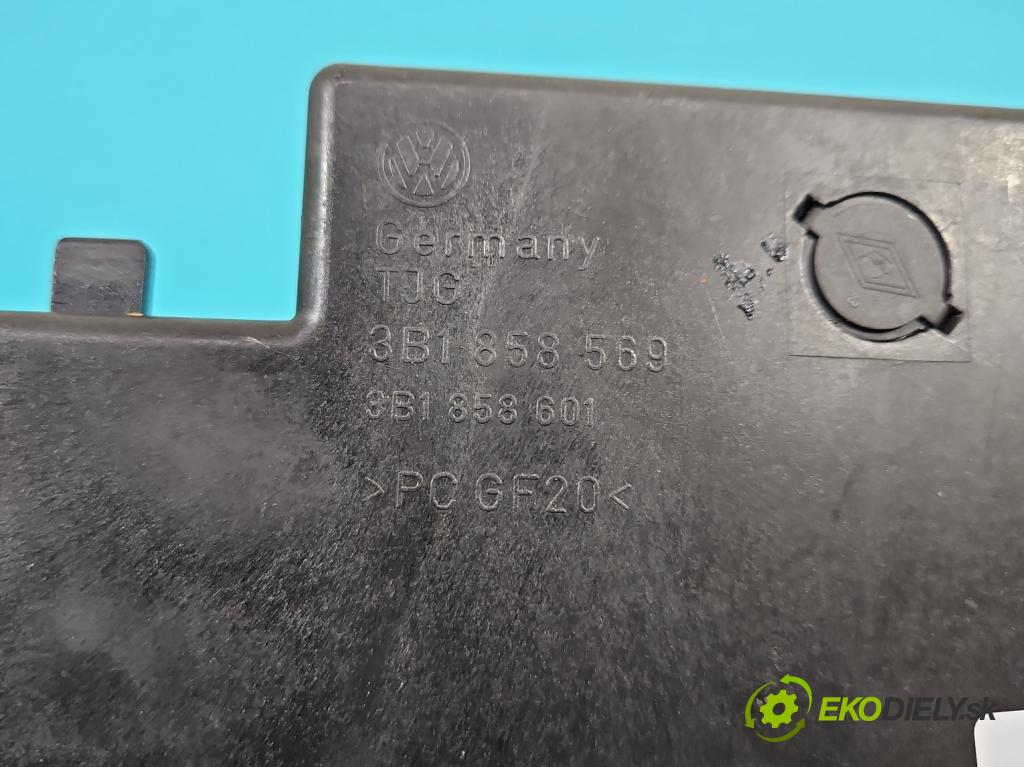 Vw Passat B5 1995-2005 1.6b 101 HP manual 74 kW 1595 cm3 5- Rukojeť: na nápoje: 3B1858569 (Úchyty, držiaky na nápoje)