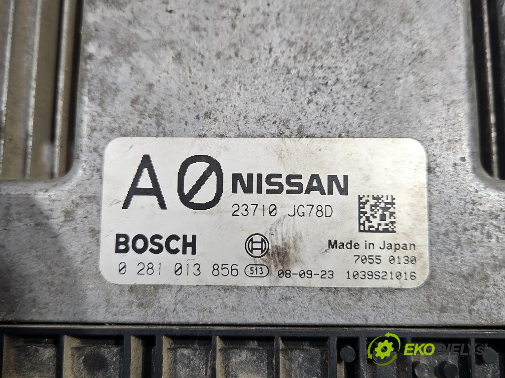 Nissan X-trail II T31 2008-2013 2.0 dci 173KM manual 127 kW 1995 cm3 5- řídící jednotka motoru 23710JG78D