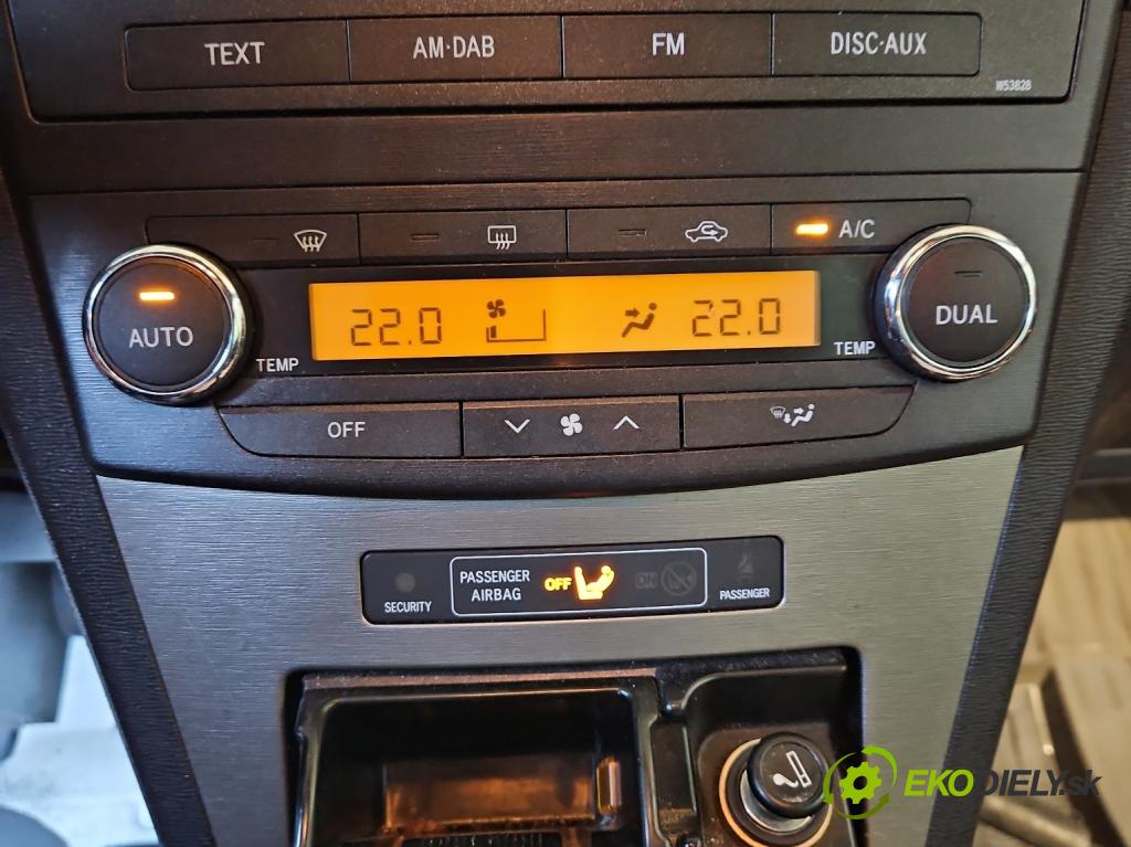 Toyota Avensis III T27 2009-2018 2.2 D4D 150 HP manual 110 kW 2231 cm3 4- panel kúrenia 55900-05390
