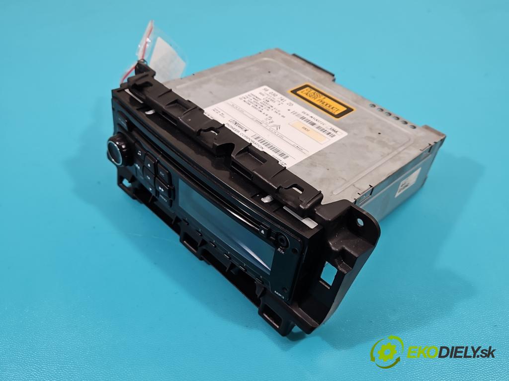 Peugeot 208 I 2012-2019 1.6 hdi 92 HP manual 68 kW 1560 cm3 5- Radio originál 98030741ZD
