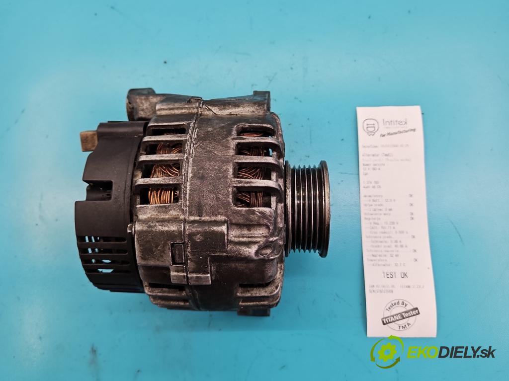 Audi A6 C5 1997-2004 2.4 V6 165 hp manual 121 kW 2393 cm3 4- Alternator  (Alternátory)