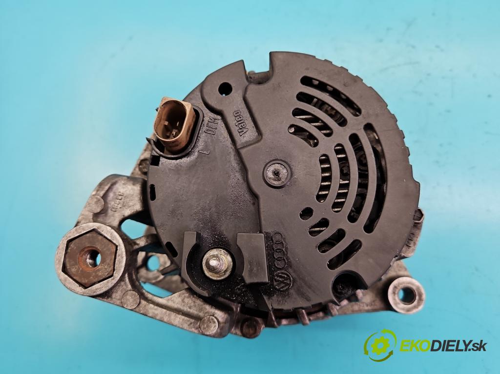 Audi A6 C5 1997-2004 2.4 V6 165 hp manual 121 kW 2393 cm3 4- Alternator  (Alternátory)