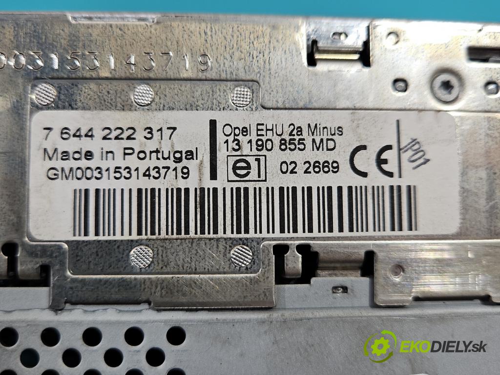 Opel Meriva A 2002-2010 1.7 cdti 101 HP manual 74 kW 1686 cm3 5- Radio originál 13190855MD