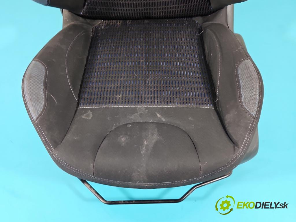 Peugeot 208 I 2012-2019 1.6 hdi 92 HP manual 68 kW 1560 cm3 5- Sedačka ľavý  (Sedačky, sedadlá)