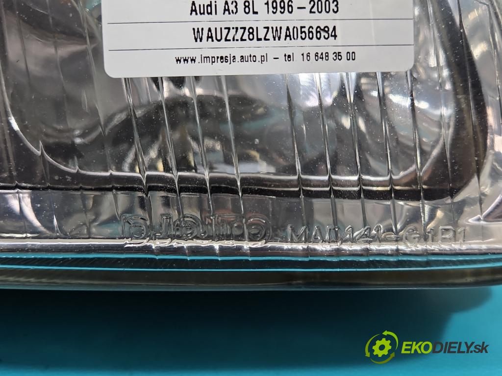 Audi A3 8L 1996-2003 1.9 tdi 90 HP manual 66 kW 1896 cm3 3- Reflektor: pravý  (Pravé)
