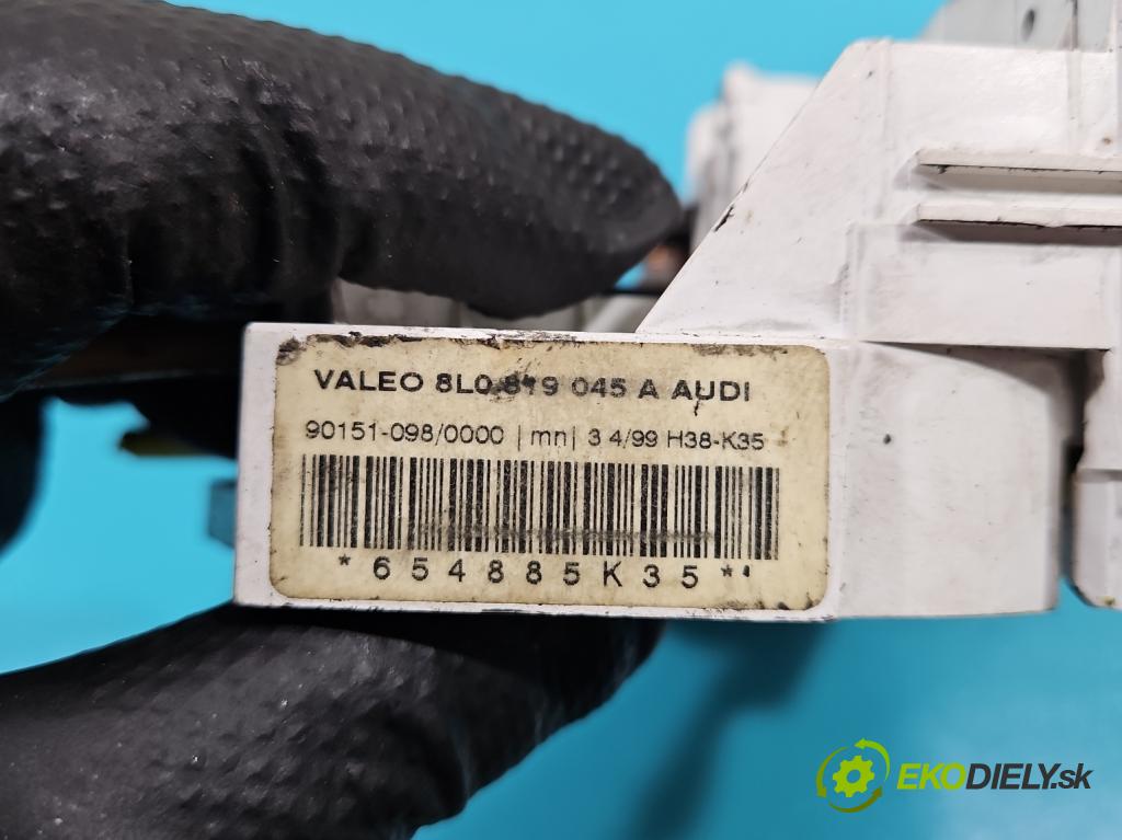Audi A3 8L 1996-2003 1.9 tdi 90 HP manual 66 kW 1896 cm3 3- panel kúrenia 8L0819045A