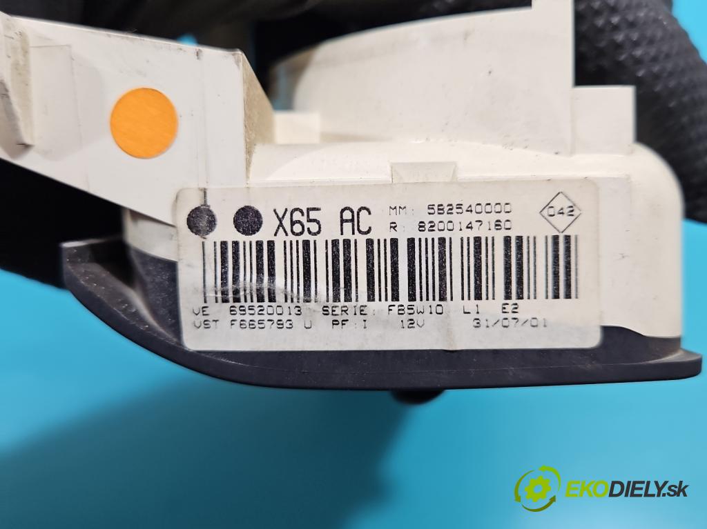 Renault Clio II 1998-2012 1,2.0 16v 75 HP manual 55 kW 1149 cm3 5- panel kúrenia 8200147180