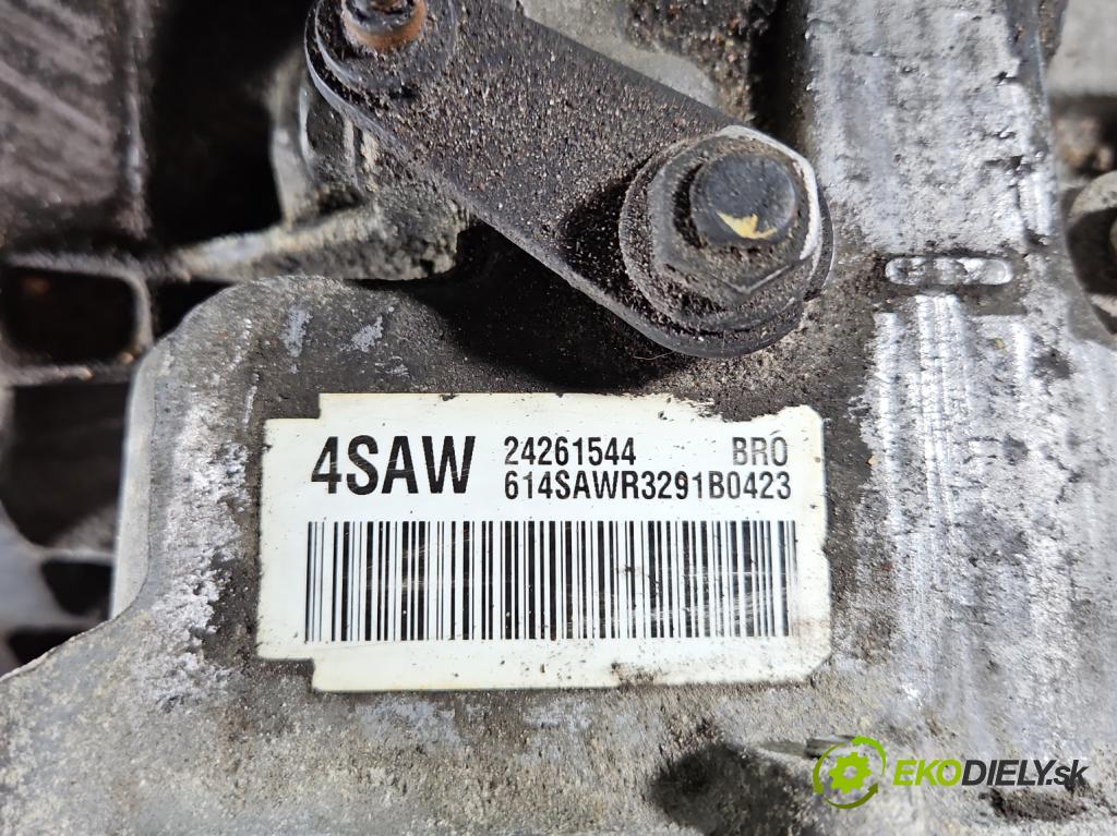 Opel Mokka A 2012-2019 1.4 T 140 HP automatic 103 kW 1364 cm3 5- prevodovka stupeň,rýchlosť automat 24261544