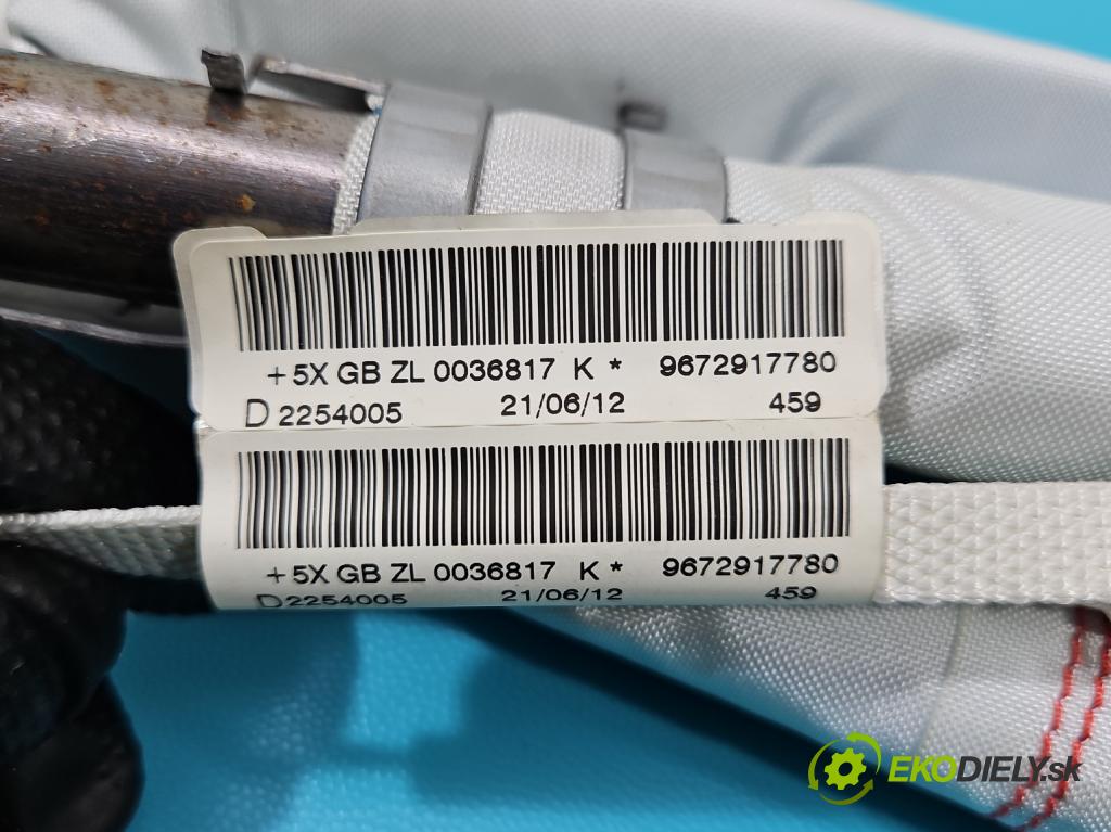 Peugeot 208 I 2012-2019 1.6 hdi 92 HP manual 68 kW 1560 cm3 5- clona pravé 9672917780