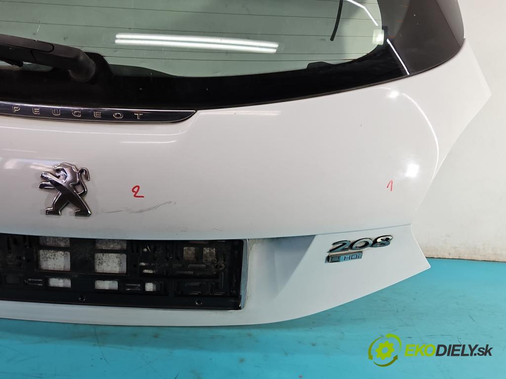 Peugeot 208 I 2012-2019 1.6 hdi 92 hp manual 68 kW 1560 cm3 5- zadní kufrové dveře  (Zadní kapoty)