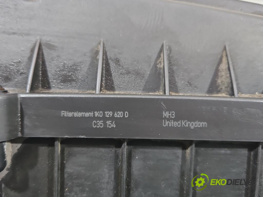 Skoda Superb II 2008-2015 1.6 tdi 105 HP manual 77 kW 1598 cm3 5- obal filtra vzduchu 1K0129620D (Obaly filtrov vzduchu)