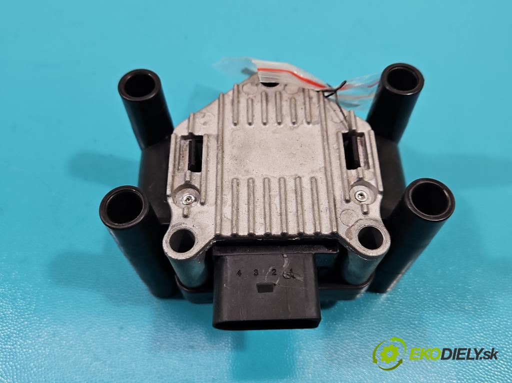 Vw Passat B5 1995-2005 1.6b 101 HP manual 74 kW 1595 cm3 5- cievka zapaľovacia  (Zapaľovacie cievky, moduly)