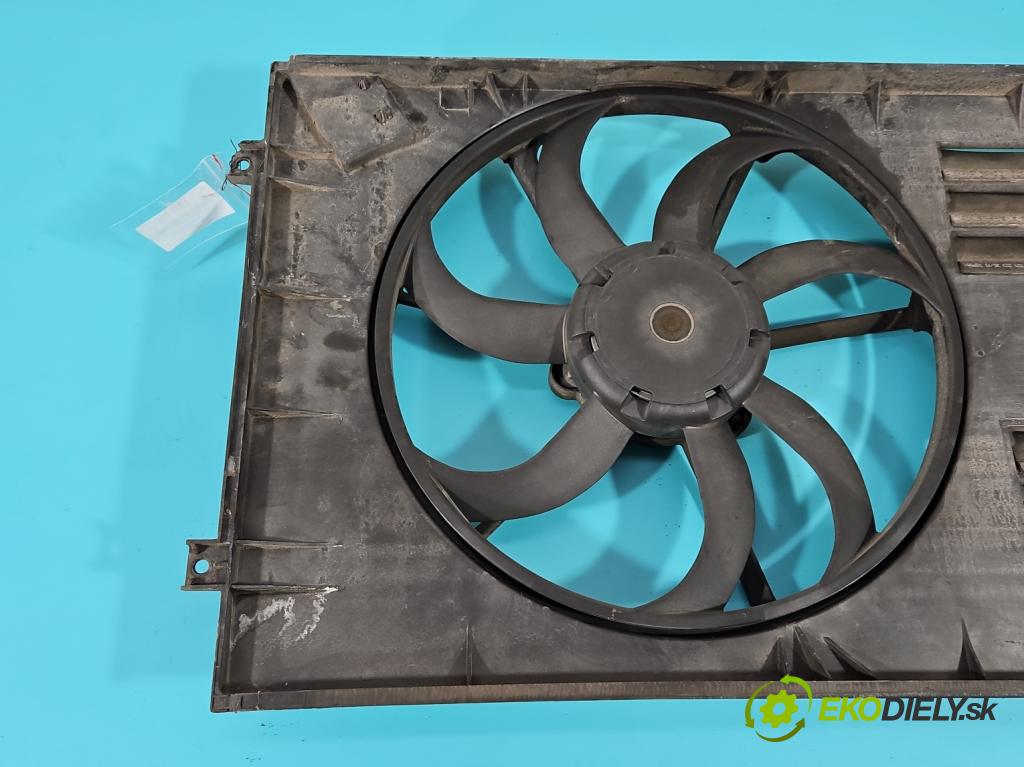 Skoda Superb II 2008-2015 1.6 tdi 105 HP manual 77 kW 1598 cm3 5- Ventilátor chladiča 1K0959455FB