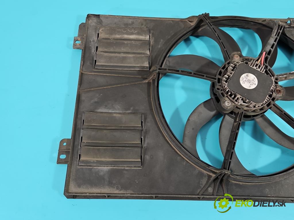Skoda Superb II 2008-2015 1.6 tdi 105 HP manual 77 kW 1598 cm3 5- Ventilátor chladiča 1K0959455FB