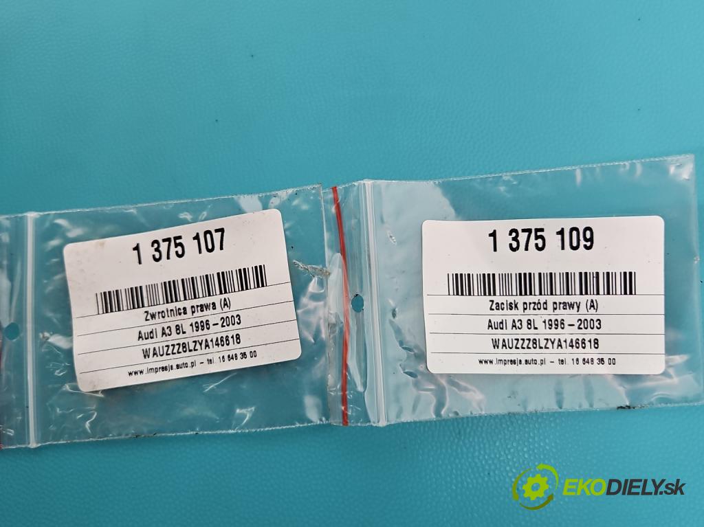 Audi A3 8L 1996-2003 1.8 20v 125 HP manual 92 kW 1781 cm3 5- náboj pravé  (Náboje)