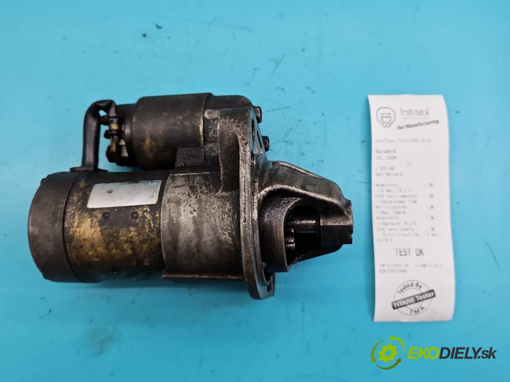Opel Meriva A 2002-2010 1.7 cdti 101 HP manual 74 kW 1686 cm3 5- štartér  (Štartéry)