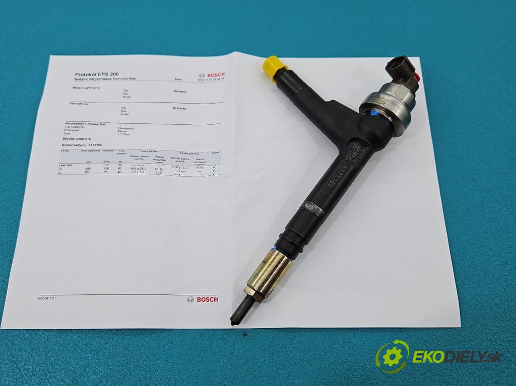 Opel Meriva A 2002-2010 1.7 cdti 101 hp manual 74 kW 1686 cm3 5- vstřikovač 897313-8612 (Vstřikovač paliva)