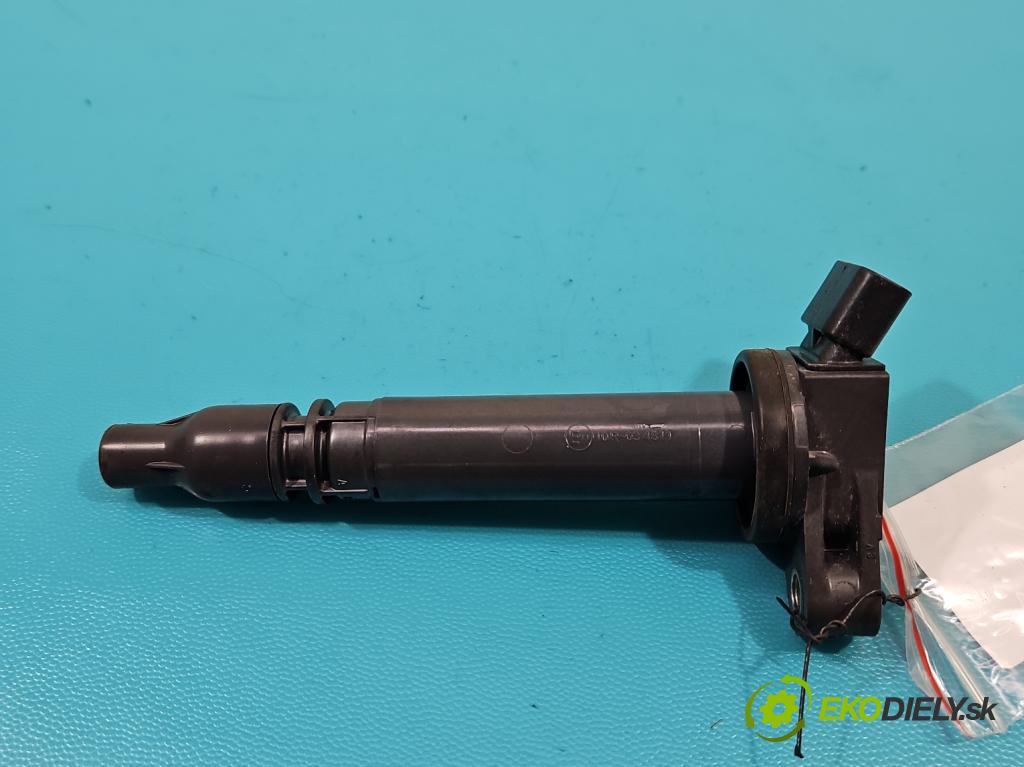 Toyota Yaris III 2011-2020 1.5 VVTi 111KM manual 82 kW 1496 cm3 5- cievka zapaľovacia 90919-02257 (Zapaľovacie cievky, moduly)