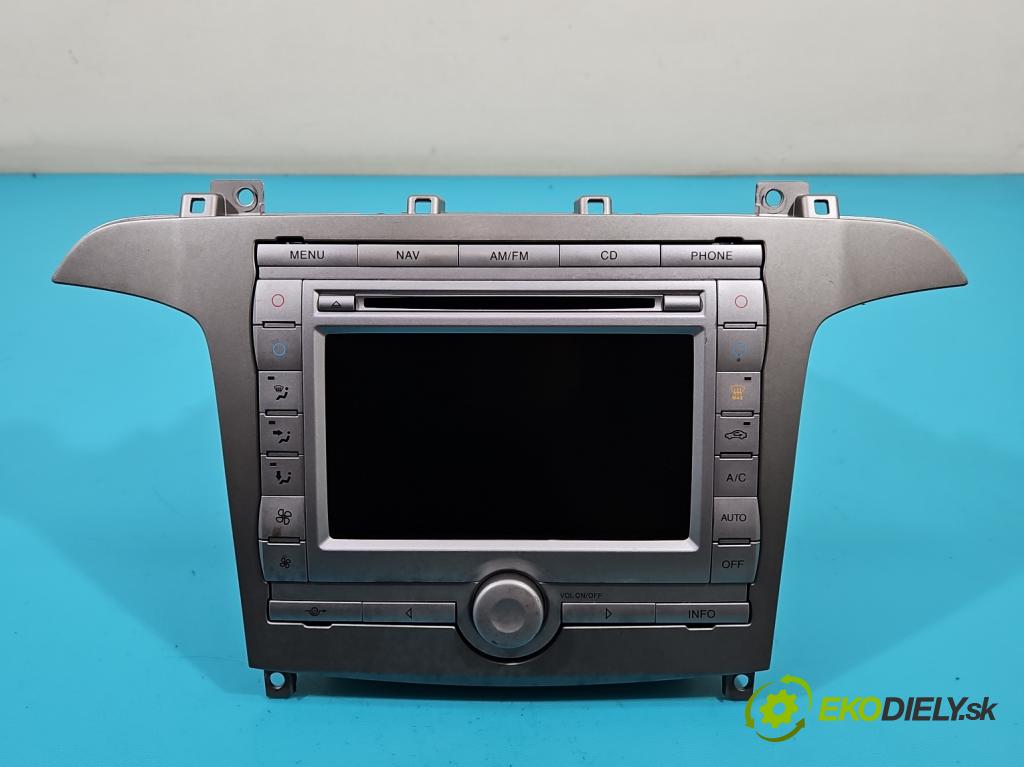 Ford Galaxy Mk2 2006-2015 1.8 TDCI 125 HP manual 92 kW 1753 cm3 5- Radio originál 6M2T-18B988-AC