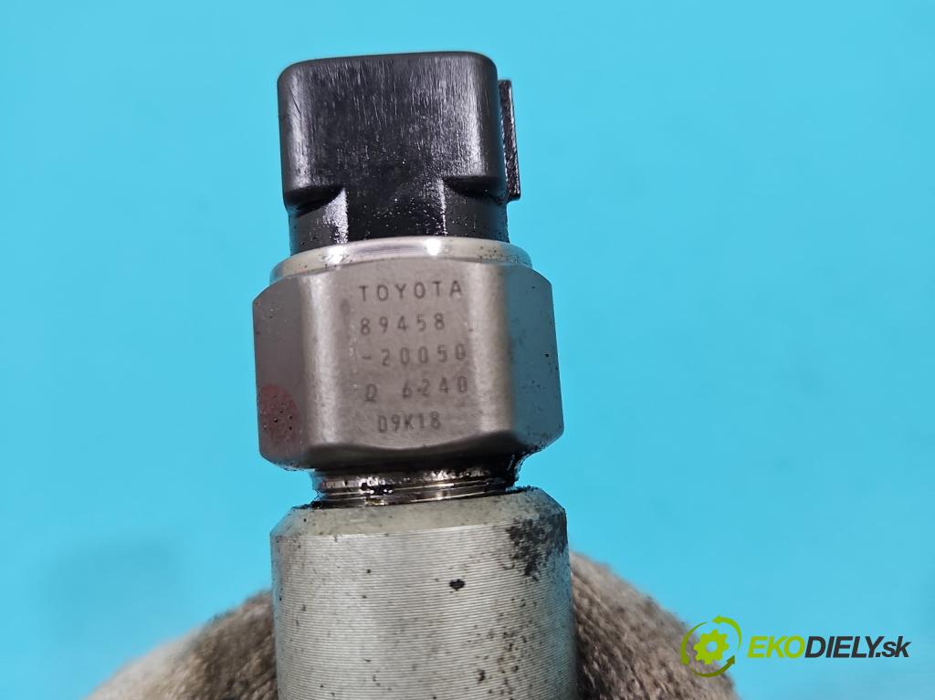 Toyota Avensis III T27 2009-2018 2.2 D4D 150 HP manual 110 kW 2231 cm3 4- lišta vstrekovacia 89458-20050 (Vstrekovacie lišty)