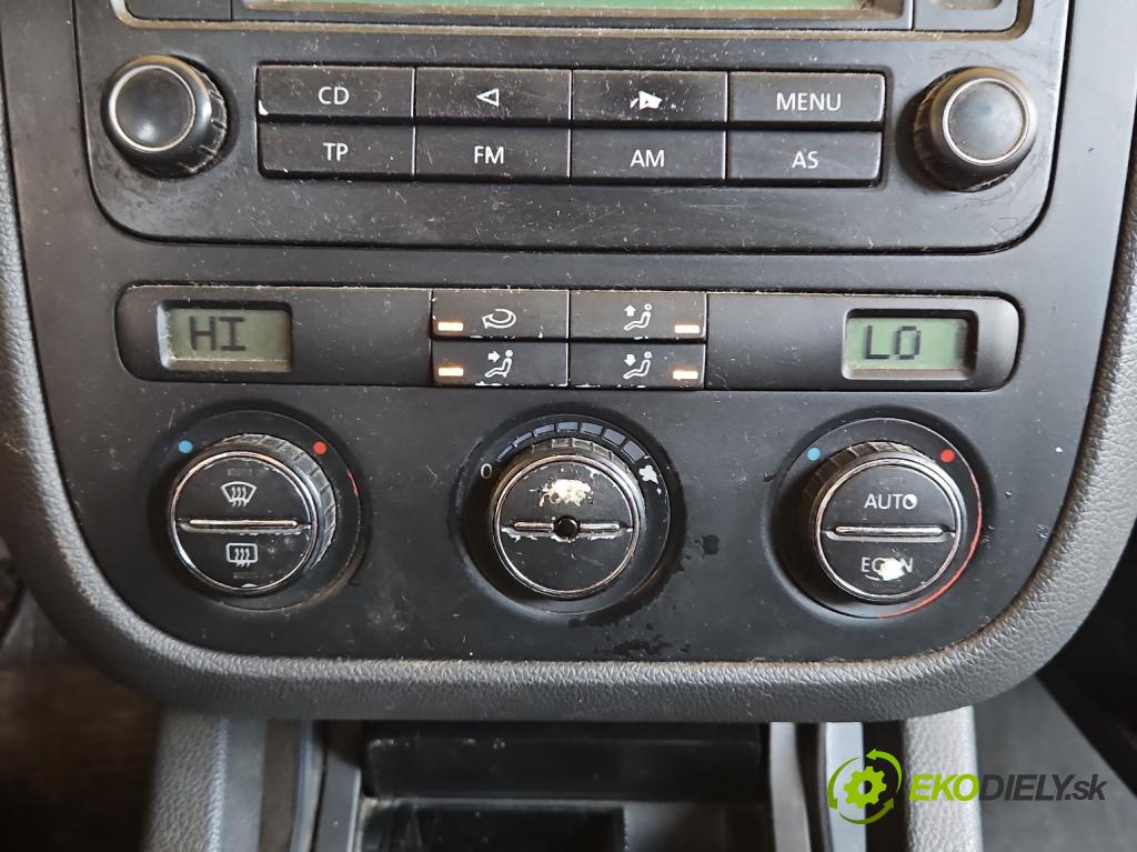 Vw Golf V 2003-2009 1.9 tdi 105 HP manual 77 kW 1896 cm3 5- panel kúrenia 