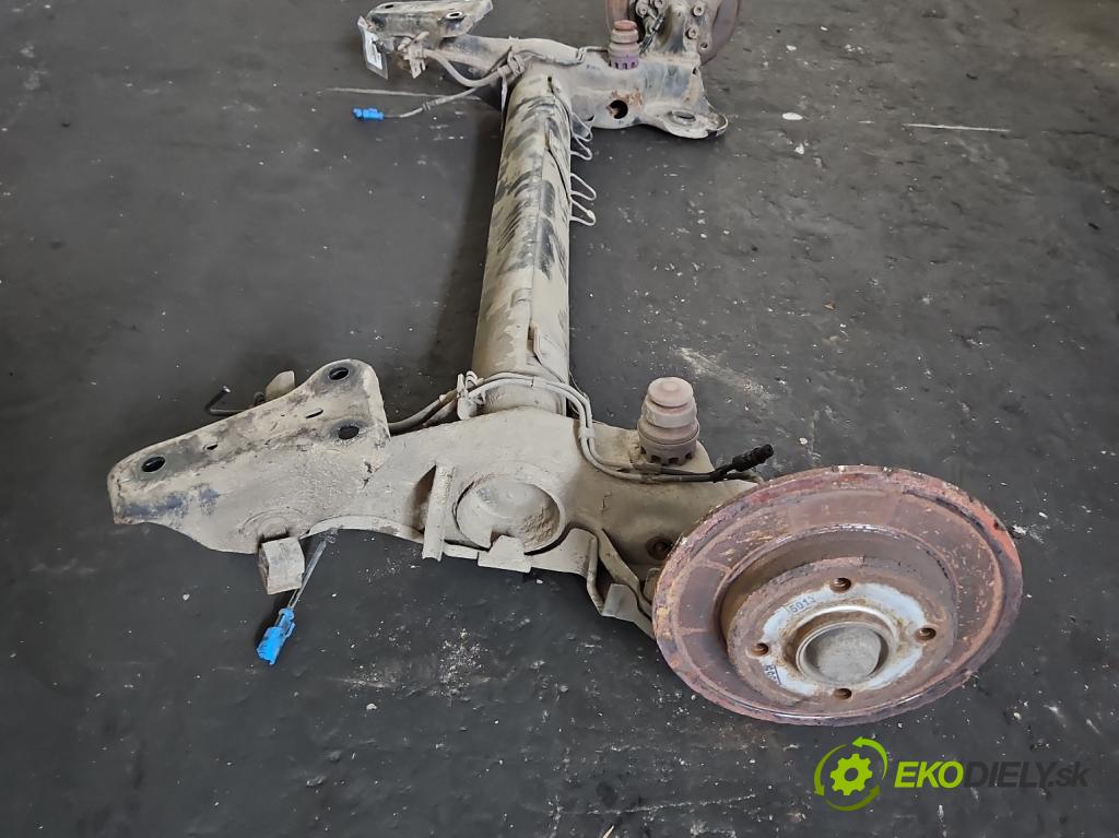 Peugeot 208 I 2012-2019 1.6 hdi 92 hp manual 68 kW 1560 cm3 5- zadní výztuha  (Výztuhy zadní)