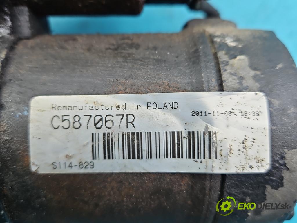 Opel Meriva A 2002-2010 1.7 cdti 101 HP manual 74 kW 1686 cm3 5- štartér C587067R (Štartéry)
