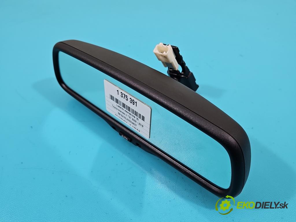 Toyota Avensis III T27 2009-2018 2.2 D4D 150 HP manual 110 kW 2231 cm3 4- zrkadlo uvnitř: 878100F050 (Spätné zrkadlá vnútorné)