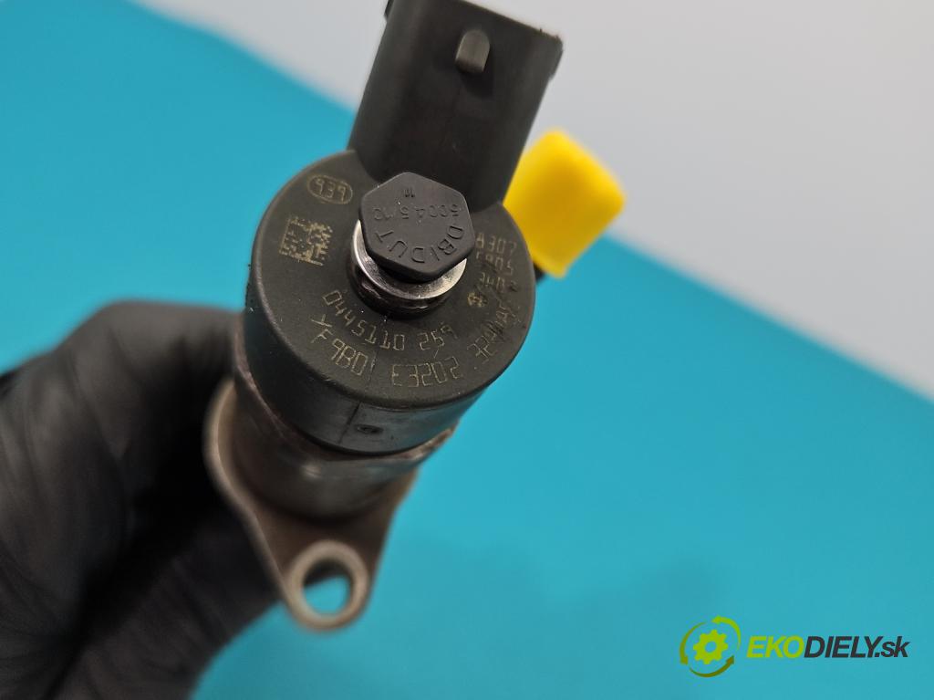 Mazda 3 I BK 2003-2009 1.6 citd 109 HP manual 80 kW 1560 cm3 5- vstrek 0445110259 (Vstrekovače)