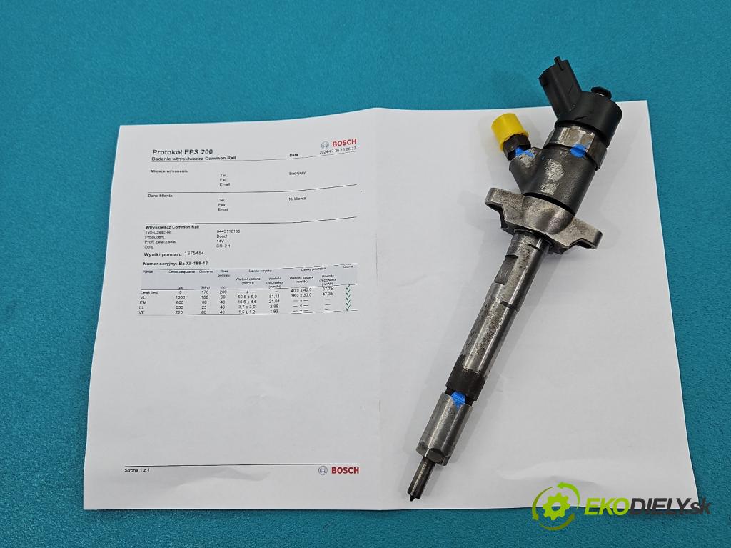 Ford Focus Mk2 2004-2011 1.6 tdci 109 HP manual 80 kW 1560 cm3 5- vstrek 0445110188 (Vstrekovače)