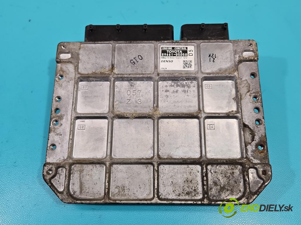 Toyota Avensis III T27 2009-2018 2.2 D4D 150 HP manual 110 kW 2231 cm3 4- riadiaca jednotka motora 89661-05D50