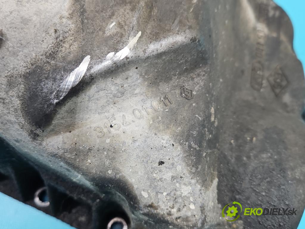 Renault Laguna II 2001-2007 1.9 DCI 120 HP manual 88 kW 1870 cm3 5- vaňa olejová F9K (Olejové vane)