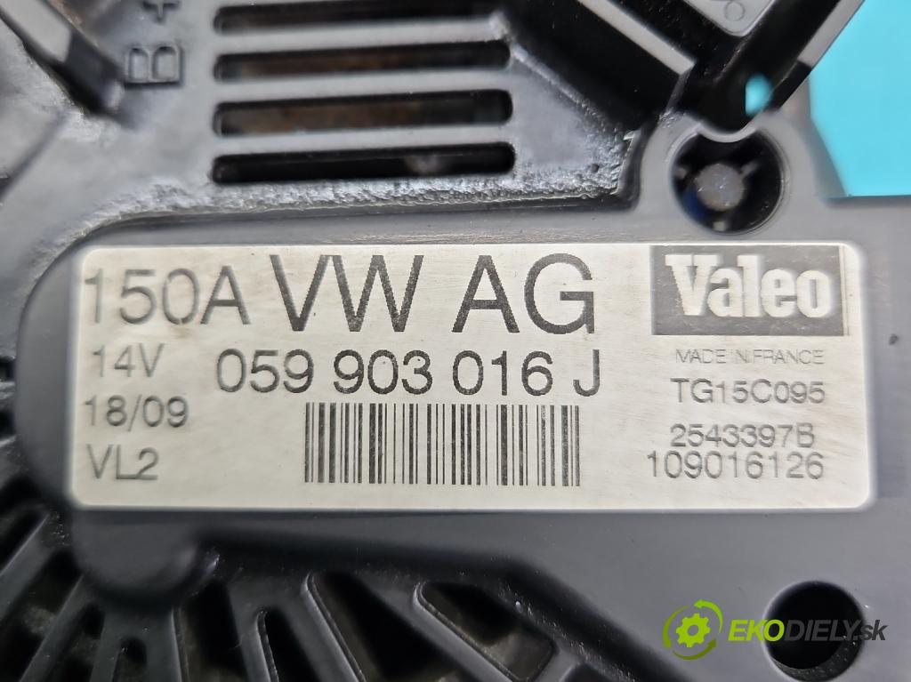 Audi A4 B8 2007-2015 3.0 tdi 239KM automatic 176 kW 2967 cm3 5- Alternator 059903016J (Alternátory)