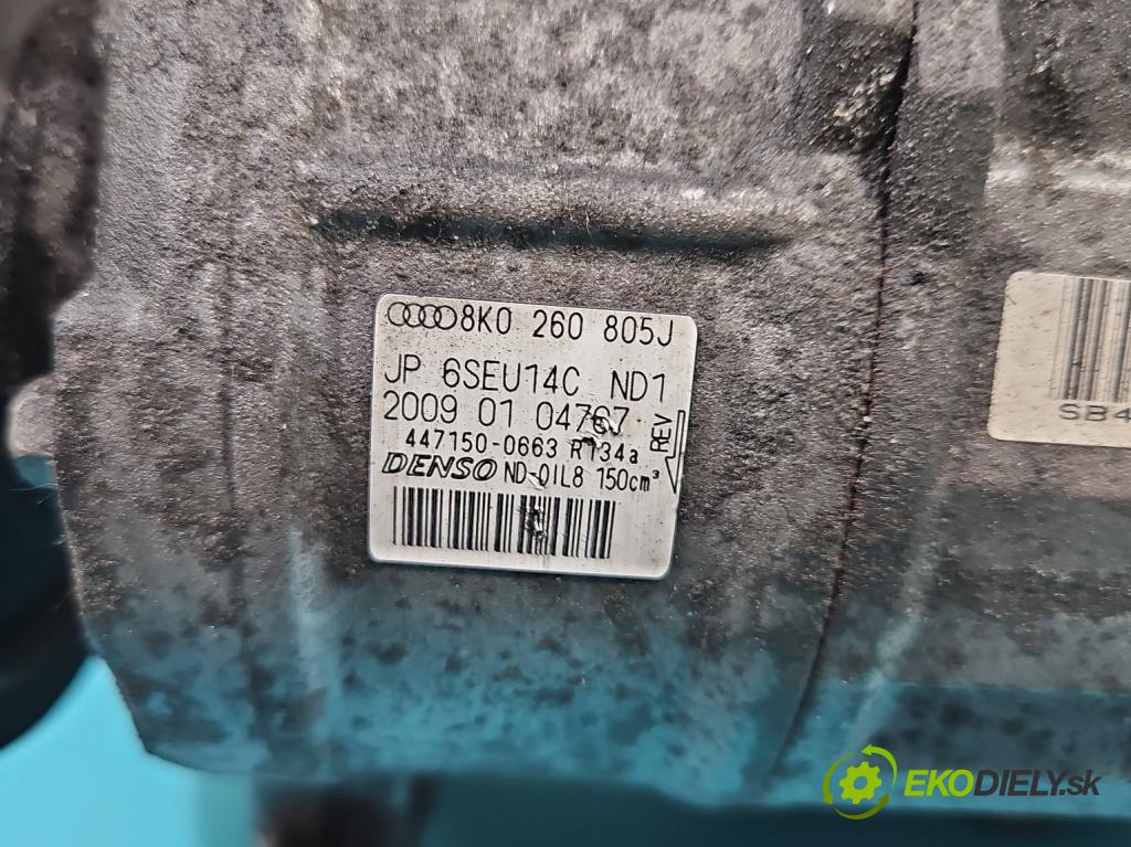 Audi A4 B8 2007-2015 3.0 tdi 239KM automatic 176 kW 2967 cm3 5- Kompresor: klíma 8K0260805J (Kompresory)